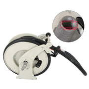 DURAFORCE 33' × 1" Fuel Hose Reel With Auto Refueling Gun Retractable Diesel Hose Reel