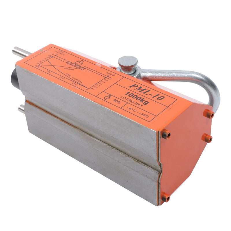 DURAFORCE Magnetic Lifter Lifting Magnet Neodymium Hoist 2200Lbs/1000kg 2 Safety Factor