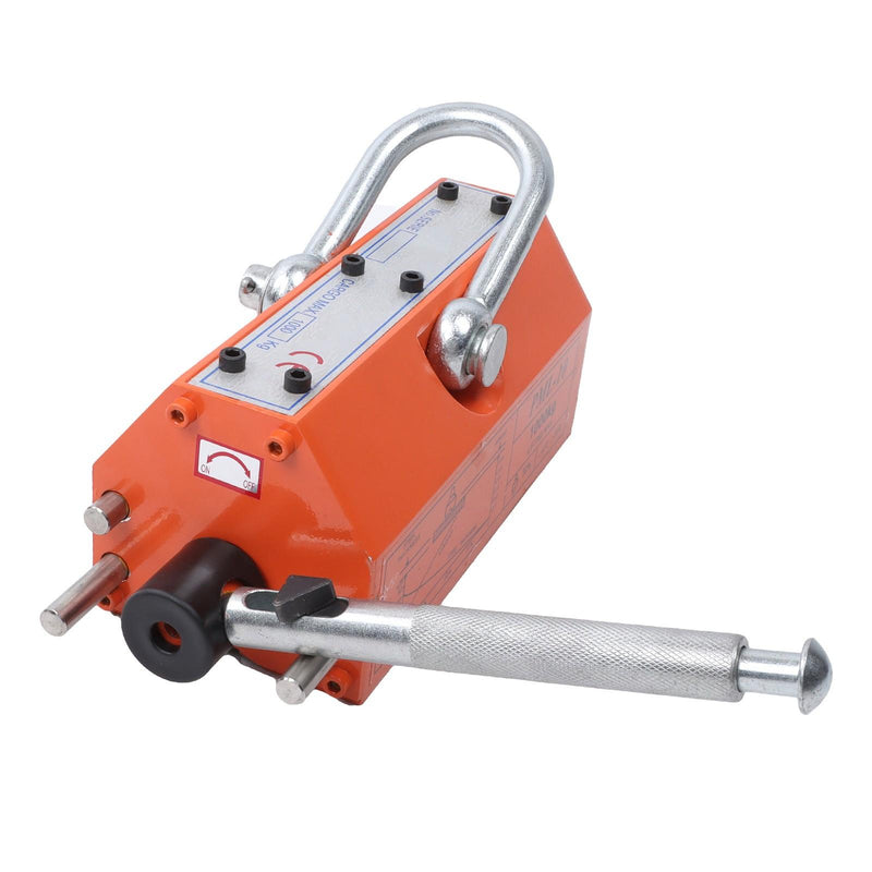 DURAFORCE Magnetic Lifter Lifting Magnet Neodymium Hoist 2200Lbs/1000kg 2 Safety Factor