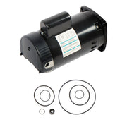 DURAFORCE 1HP 115/230V Y56Y Frame Square Flange B2848 B848 Single Speed Pump Motor Square