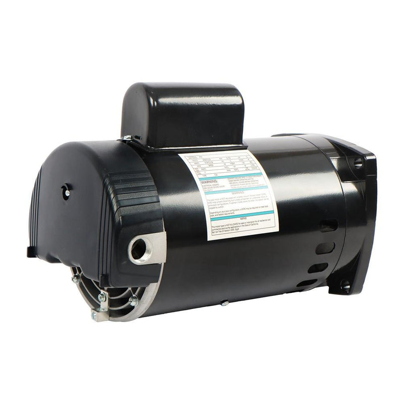 DURAFORCE 1HP 115/230V Y56Y Frame Square Flange B2848 B848 Single Speed Pump Motor Square