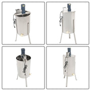 DURAFORCE 1300RPM Electric Honey Extractor 3 Frames Stainless Steel Beekeeping Equipment