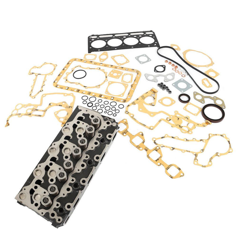 DURAFORCE V2203 Complete Cylinder Head with Full Gasket Kit Fits For Kubota Engine Bobcat