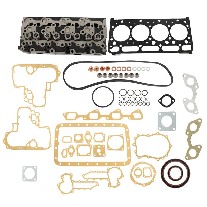 DURAFORCE V2203 Complete Cylinder Head with Full Gasket Kit Fits For Kubota Engine Bobcat