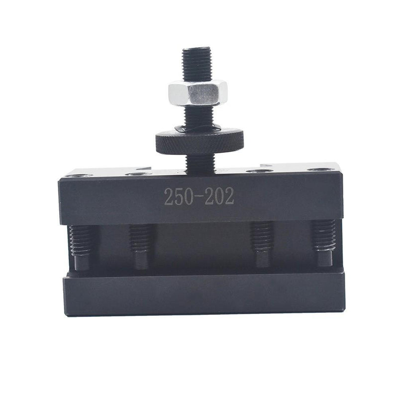 DURAFORCE 7 Pack BXA 250-222 Wedge Type Tool Post Set For Lathe 10 - 15" With Tool Holders