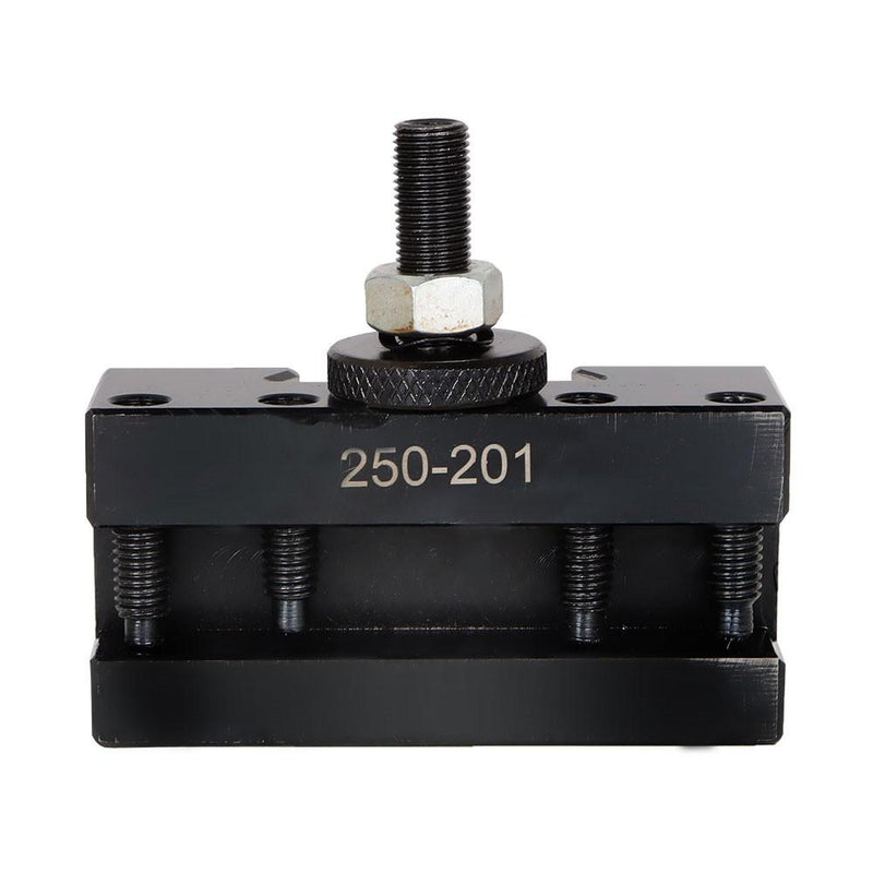 DURAFORCE 7 Pack BXA 250-222 Wedge Type Tool Post Set For Lathe 10 - 15" With Tool Holders