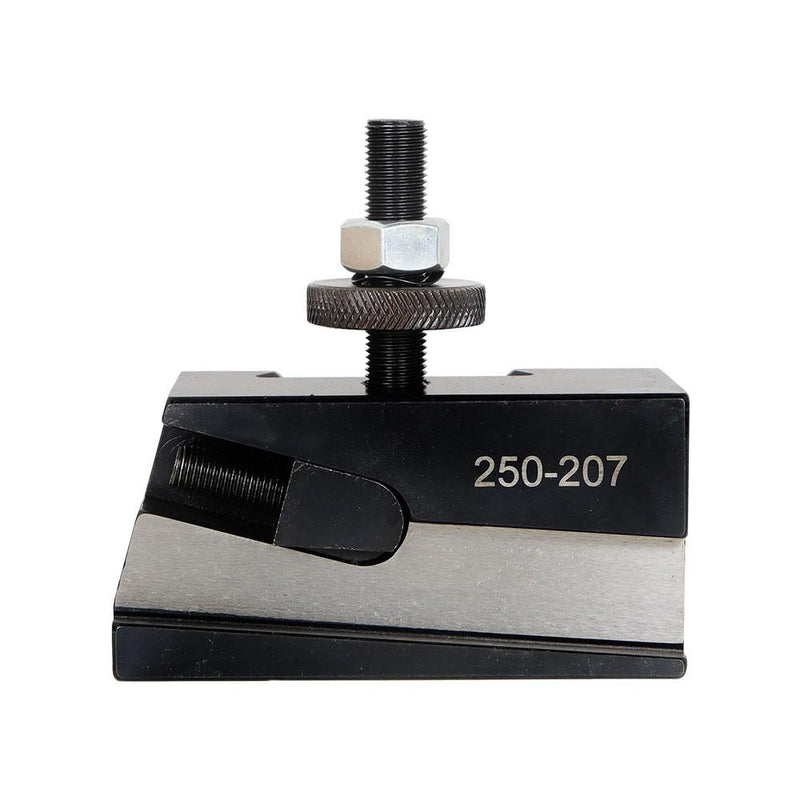 DURAFORCE 7 Pack BXA 250-222 Wedge Type Tool Post Set For Lathe 10 - 15" With Tool Holders