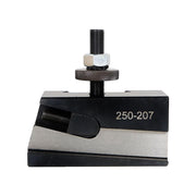 DURAFORCE BXA 250-222 Wedge Type Tool Post For Lathe 10 - 15" With 7PC Tool Holders