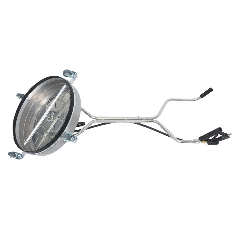DURAFORCE 24" Pressure Washer Surface Cleaner Stainless Steel Dual Handle Surface Cleaner