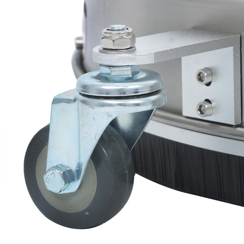 DURAFORCE 24" Pressure Washer Surface Cleaner Stainless Steel Dual Handle Surface Cleaner