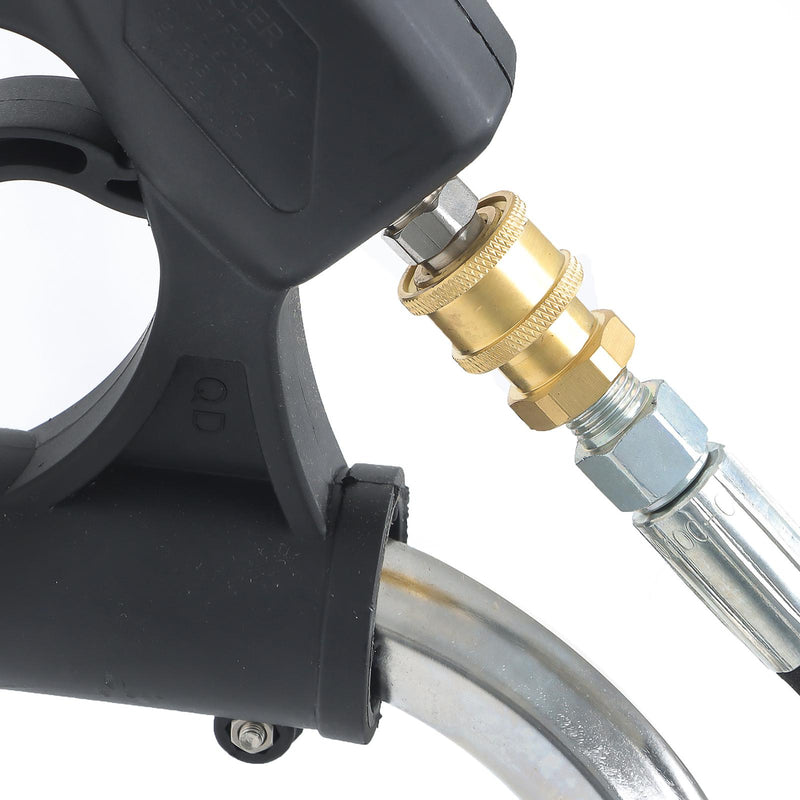 DURAFORCE 24" Pressure Washer Surface Cleaner Stainless Steel Dual Handle Surface Cleaner