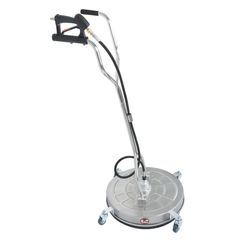 DURAFORCE 24" Pressure Washer Surface Cleaner Stainless Steel Dual Handle Surface Cleaner