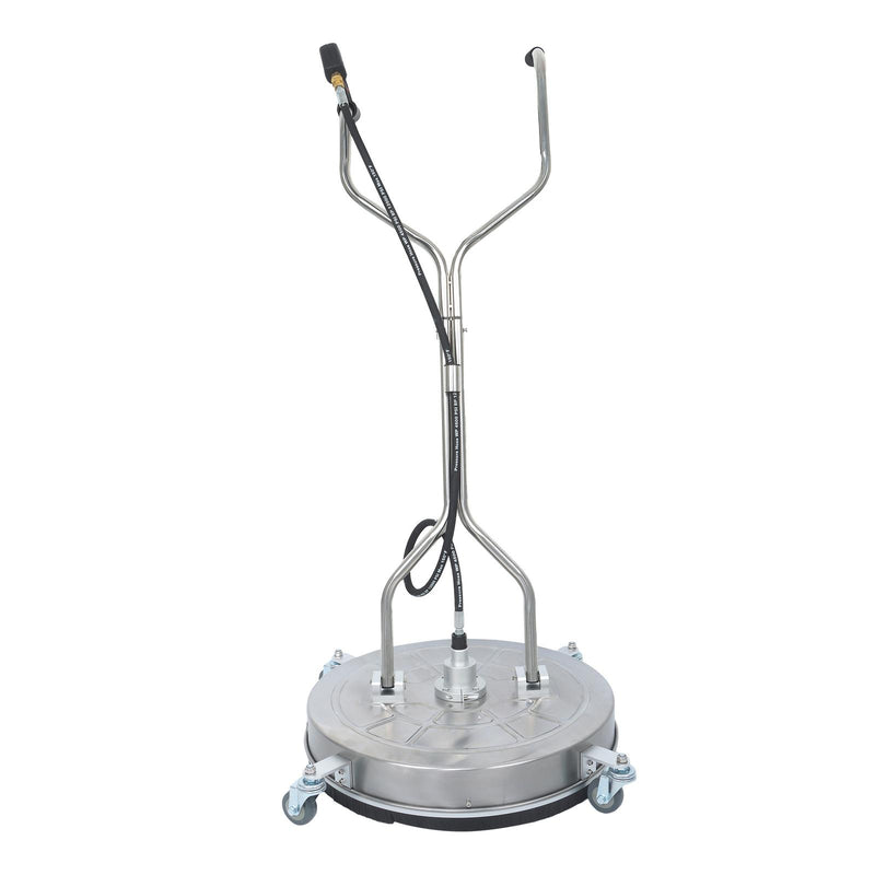 DURAFORCE 24" Pressure Washer Surface Cleaner Stainless Steel Dual Handle Surface Cleaner