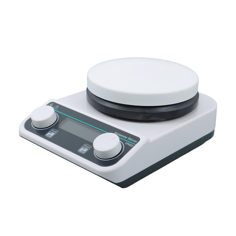 DURAFORCE Laboratory Hot Plate Magnetic Stirrer with Heating Magnetic 200-1500rpm,3L 280℃