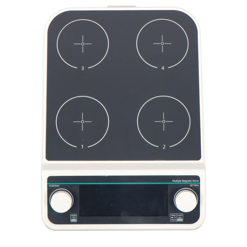 DURAFORCE 4 * magnetic stirrer Of 4x500ml 120℃/248℉ 50-1200RPM, 110*110mmPlate