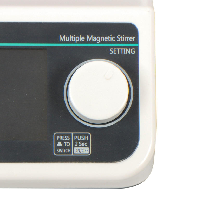 DURAFORCE 4 * magnetic stirrer Of 4x500ml 120℃/248℉ 50-1200RPM, 110*110mmPlate
