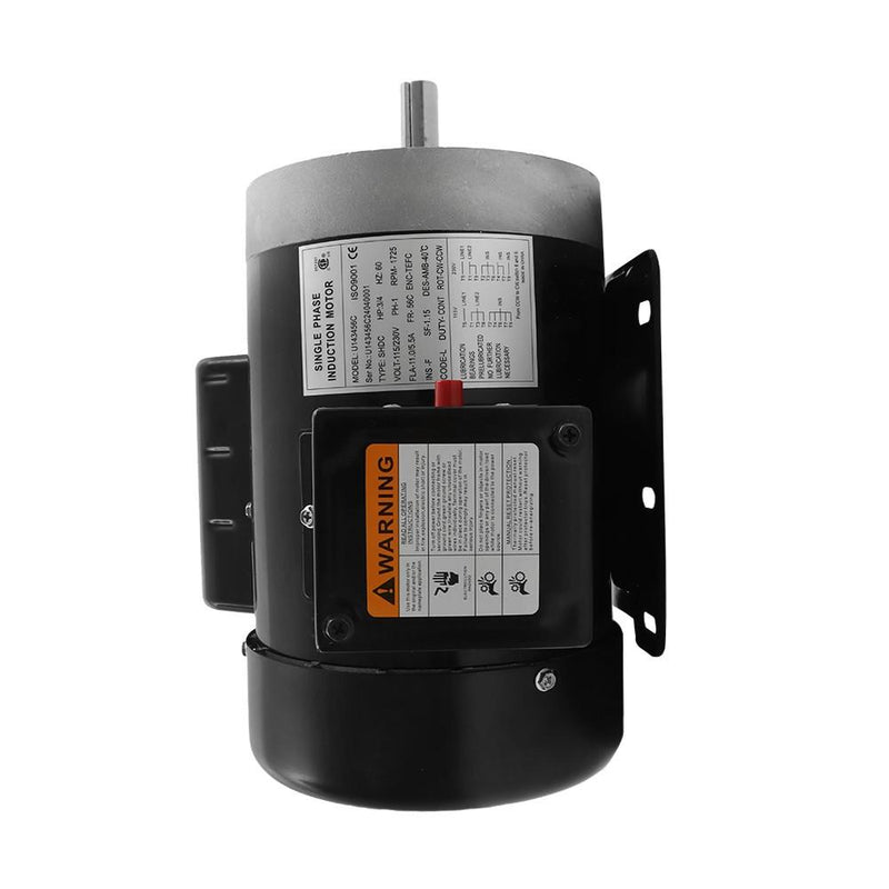 DURAFORCE 3/4 HP Electric motor 56C Single Phase tefc 115/230 Volt 1800 RPM 56C