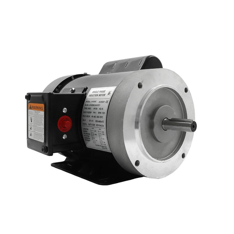 DURAFORCE 3/4 HP Electric motor 56C Single Phase tefc 115/230 Volt 1800 RPM 56C