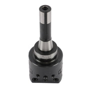 DURAFORCE 8Pieces Indexable 3/4" Boring Bar Set+3" Boring head R8 Shank Dial Reading 0-100