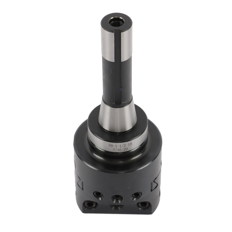 DURAFORCE 8Pieces Indexable 3/4" Boring Bar Set+3" Boring head R8 Shank Dial Reading 0-100