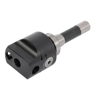 DURAFORCE 8Pieces Indexable 3/4" Boring Bar Set+3" Boring head R8 Shank Dial Reading 0-100
