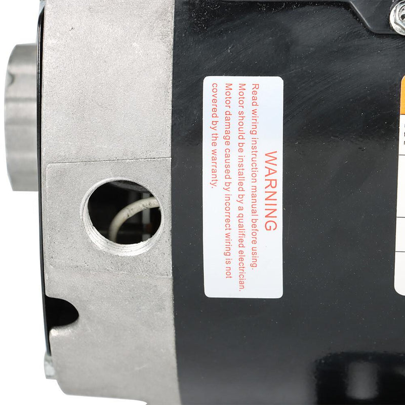 DURAFORCE 5 HP 1Phase Compressor Duty Electric Motor 230V 3450 RPM 56HZ143T 7/8'' Shaft