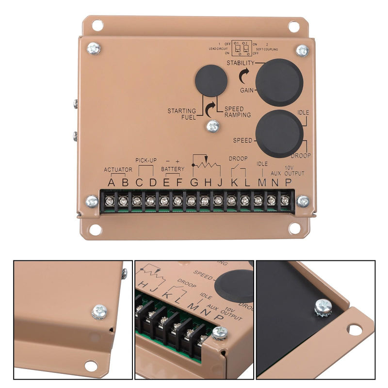 DURAFORCE Governor ESD5500E + Magnetic Pickup Sensor MPU 3034572 + ADC225-12V Actuator