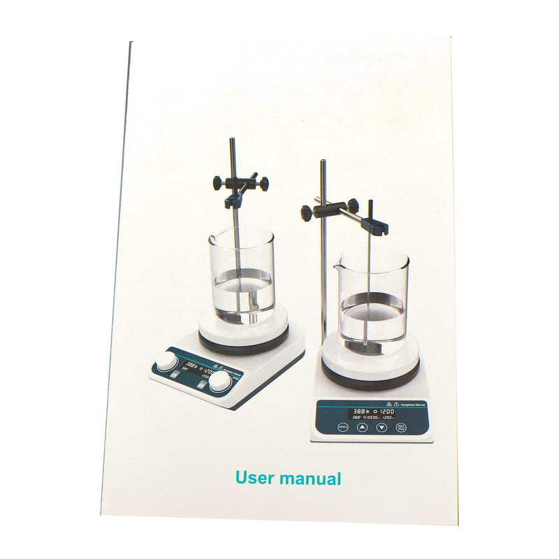 DURAFORCE Stirring Hot Plate with Probe Sensor, 3L Capacity, Timing Function 1500RPM