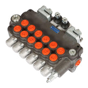 DURAFORCE 6 Spool With Joysticks 21GPM Hydraulic Backhoe Directional Control Valve