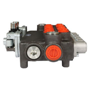 DURAFORCE 6 Spool With Joysticks 21GPM Hydraulic Backhoe Directional Control Valve