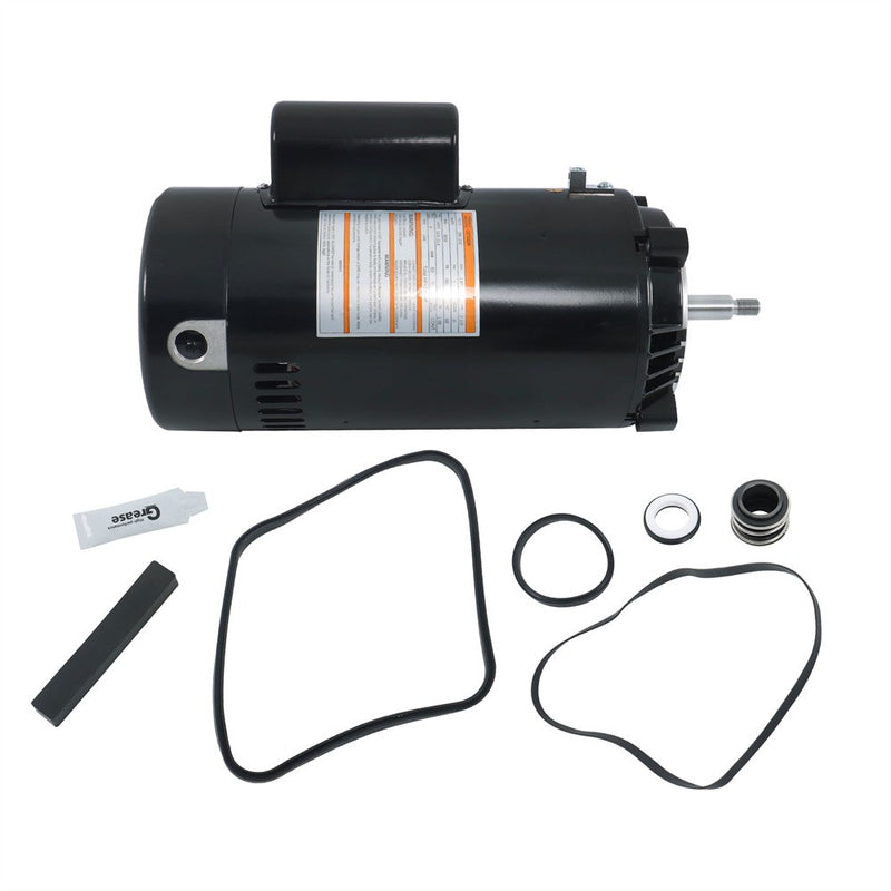 DURAFORCE Electric UST1252 2 1/2-Horsepower Up-Rated Round Flange Replacement Motor 56J