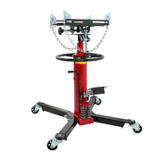 DURAFORCE 1322-1660lbs Capacity Hydraulic Transmission Jack 2 Stage Adjustable Telescoping