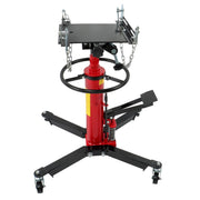 DURAFORCE 1322-1660lbs Capacity Hydraulic Transmission Jack 2 Stage Adjustable Telescoping