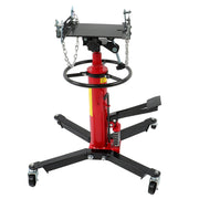 DURAFORCE 1322-1660lbs Capacity Hydraulic Transmission Jack 2 Stage Adjustable Telescoping