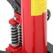 DURAFORCE 1322-1660lbs Capacity Hydraulic Transmission Jack 2 Stage Adjustable Telescoping