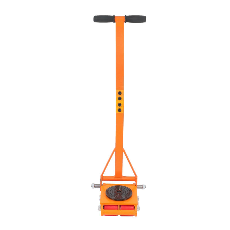 DURAFORCE 4 Pcs Heavy Duty Machinery Skates Dolly 360° Rotation 6T/13200Lbs With Handle