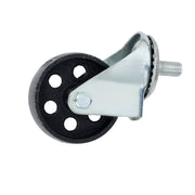 DURAFORCE 2 Stage Hydraulic Telescoping Jack 1322-1660lbs Capacity w/ 360° Swivel Wheels