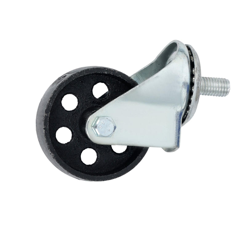 DURAFORCE 2 Stage Hydraulic Telescoping Jack 1322-1660lbs Capacity w/ 360° Swivel Wheels