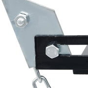 DURAFORCE 2 Stage Hydraulic Telescoping Jack 1322-1660lbs Capacity w/ 360° Swivel Wheels