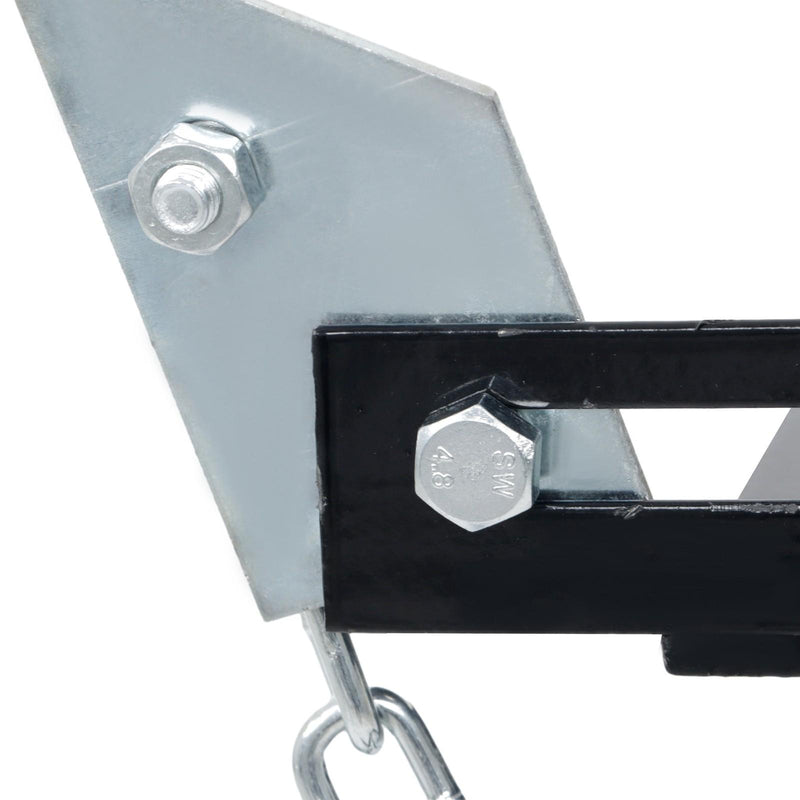 DURAFORCE 2 Stage Hydraulic Telescoping Jack 1322-1660lbs Capacity w/ 360° Swivel Wheels