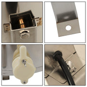 DURAFORCE 2/4 Frames Stainless Steel Electric Honey Extractor Beekeeping Equipment 1300RPM