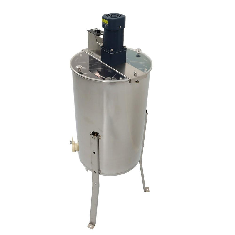 DURAFORCE 2/4 Frames Stainless Steel Electric Honey Extractor Beekeeping Equipment 1300RPM