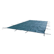 DURAFORCE Pool Safety Cover For 12 × 24Ft Rectangle Underground Safety Pool Cover Green