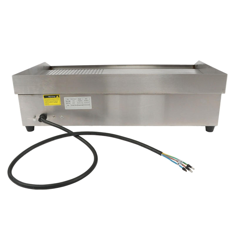 DURAFORCE Powerful 3000W Countertop Electric Griddle 30" Cooking Surface 122℉-572℉