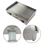 DURAFORCE Powerful 3000W Countertop Electric Griddle 30" Cooking Surface 122℉-572℉