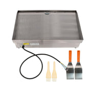 DURAFORCE Powerful 3000W Countertop Electric Griddle 30" Cooking Surface 122℉-572℉