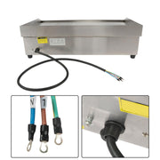 DURAFORCE Powerful 3000W Countertop Electric Griddle 30" Cooking Surface 122℉-572℉