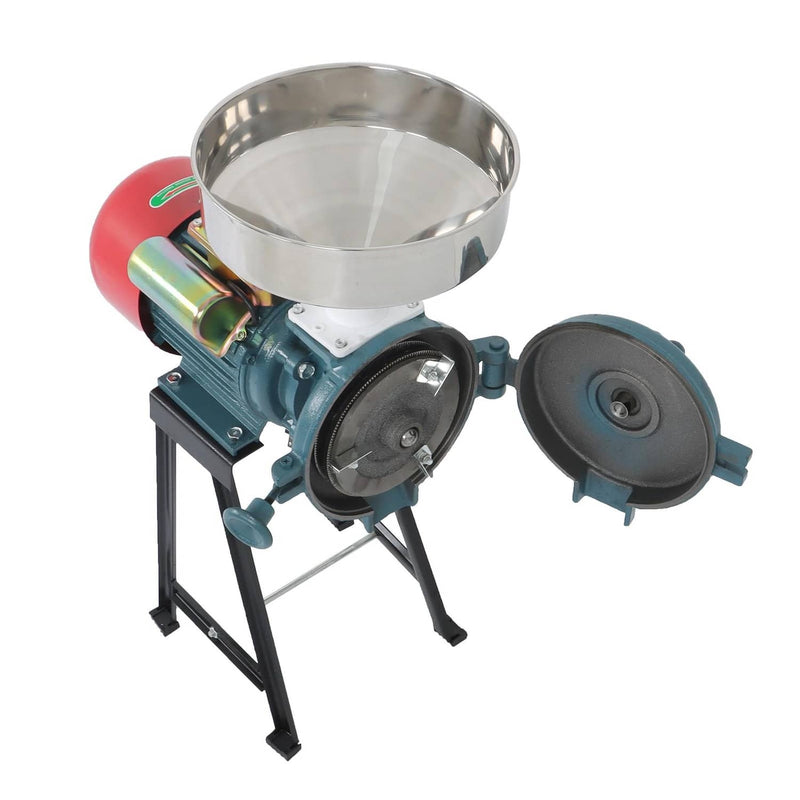 DURAFORCE New Electric Grinder Grain Mill 3000W Fits For Corn Wheat Feed Flour Grain Mill