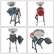 DURAFORCE New Electric Grinder Grain Mill 3000W Fits For Corn Wheat Feed Flour Grain Mill