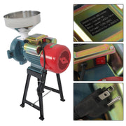 DURAFORCE 110V Grain Mill Electric Grinder Grain Mill 3000W Fit For Corn Wheat Feed Flour
